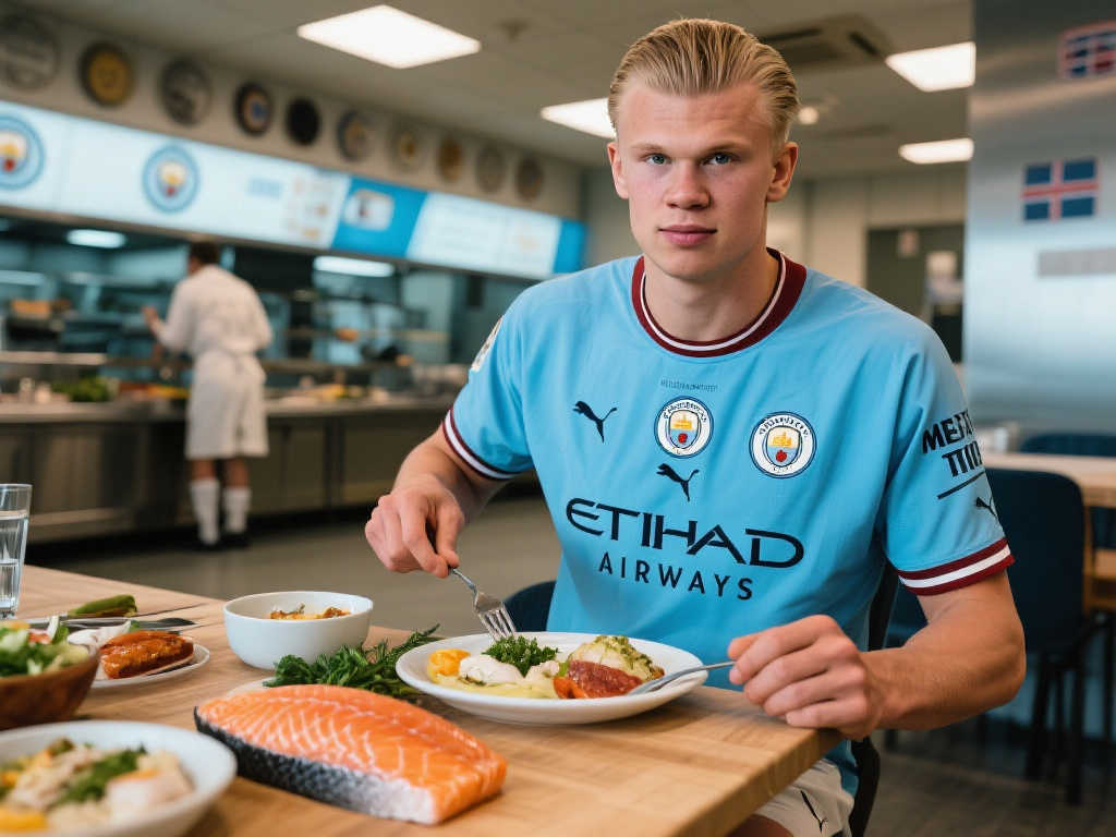 哈兰德不满曼城食堂,力求引入挪威三文鱼正宗做法 哈兰德不满曼城食堂,力求引入挪威三文鱼正宗做法