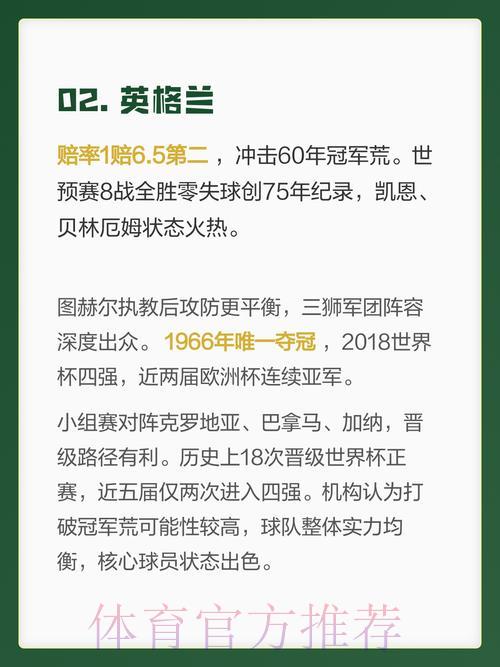 「2026世界杯夺冠热门球队深度解析」